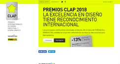 Desktop Screenshot of premiosclap.org