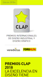 Mobile Screenshot of premiosclap.org