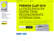 Tablet Screenshot of premiosclap.org